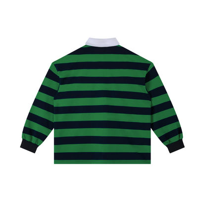 Arts Department x ANAVAH Block Stripe Polo Shirt