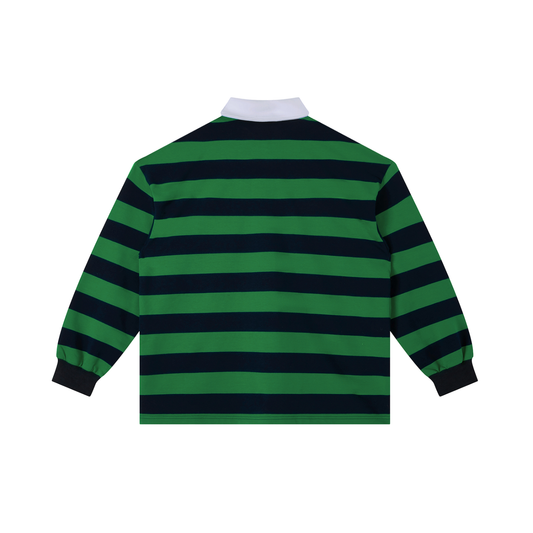 Arts Department x ANAVAH Block Stripe Polo Shirt