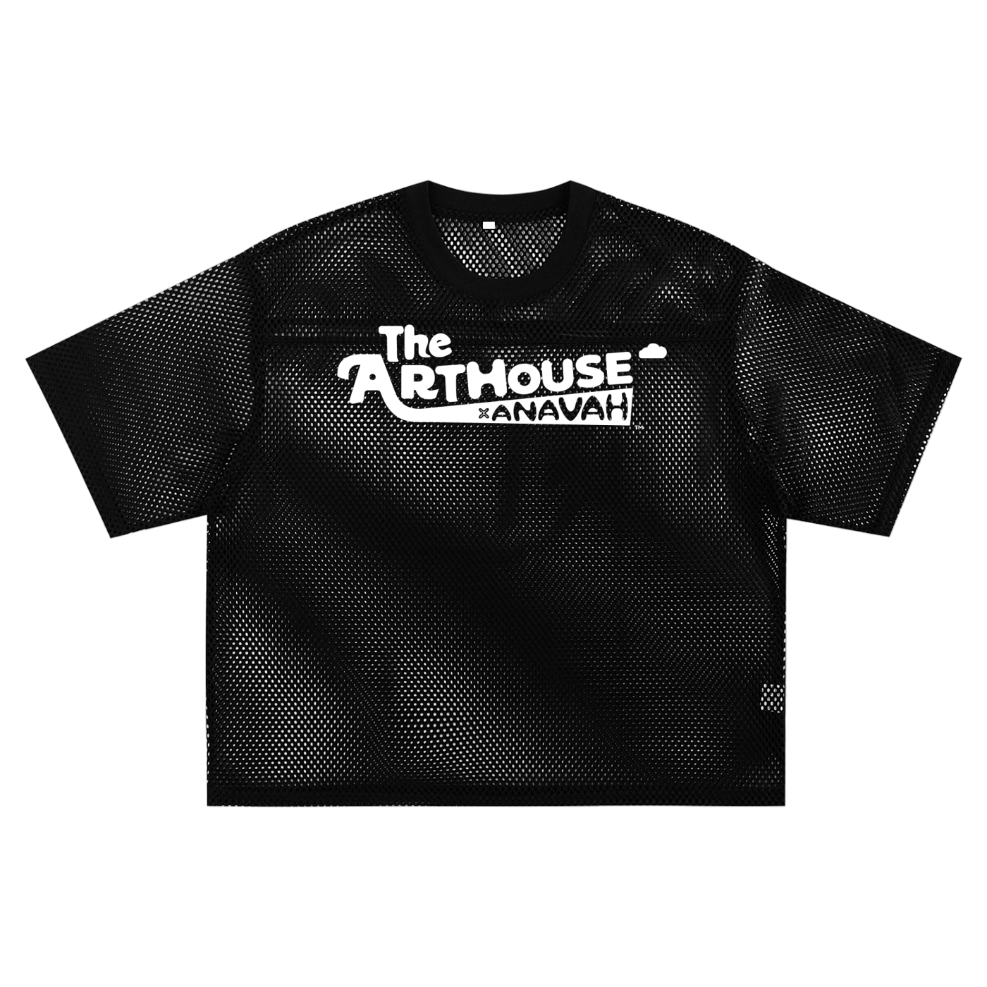 Practice - See-through Boxy Net Jersey